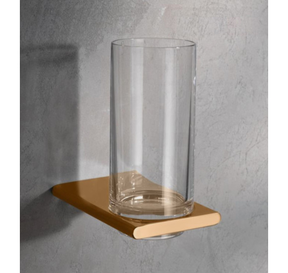 Keuco Edition 400 stiklinės laikiklis su stikline (pasirenkamos spalvos)