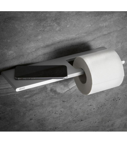 Keuco Edition 400 wc popieriaus laikiklis su lentynėle