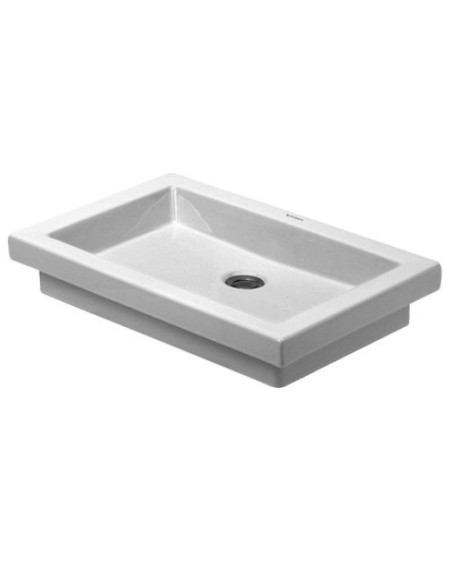 Duravit 2nd floor įleidžiamas praustuvas 580x415mm