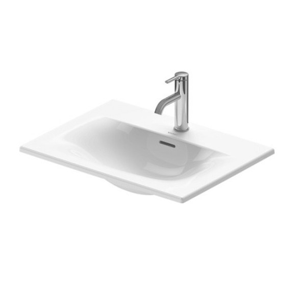 Duravit Viu įleidžiamas praustuvas 600x450