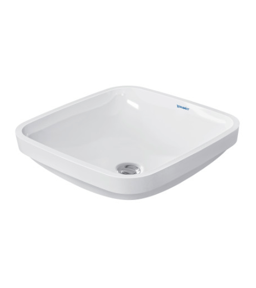 Duravit DuraStyle po stalviršiu montuojamas praustuvas 400x400mm