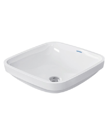 Duravit DuraStyle po stalviršiu montuojamas praustuvas 400x400mm
