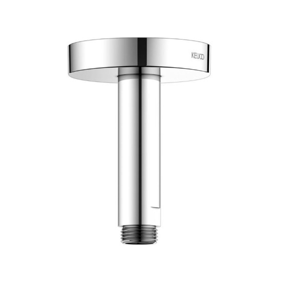 Keuco dušo galvos laikiklis iš lubų, 100mm aukščio