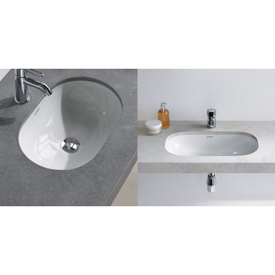 Po stalviršiu montuojamas praustuvas Duravit D-code 525x320