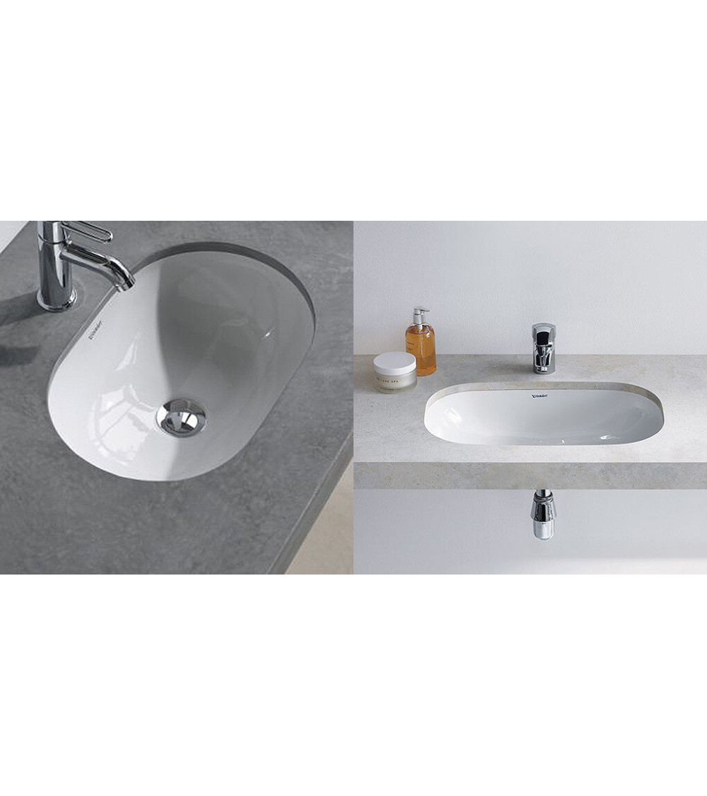 Po stalviršiu montuojamas praustuvas Duravit D-code 525x320