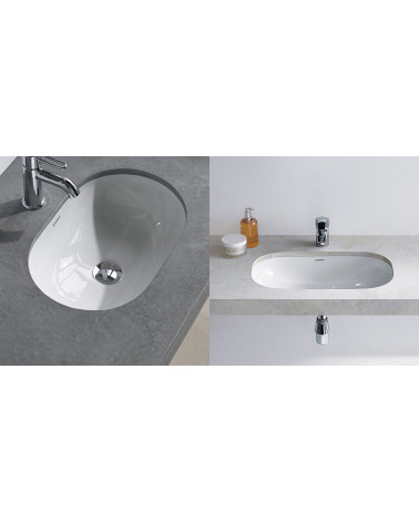 Po stalviršiu montuojamas praustuvas Duravit D-code 525x320