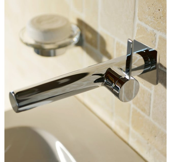 Keuco IXMO sieninis praustuvo maišytuvas (219mm), kvadratinė apdaila