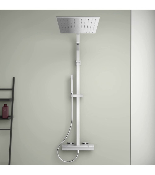 Ideal Standard CERATHERM C 100 termostatinė dušo sistema, chromo spalvos