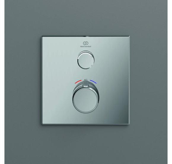 Ideal Standard Ceratherm Navigo Kit2 kvadratinis dušo/vonios maišytuvas, pasirenkama spalva