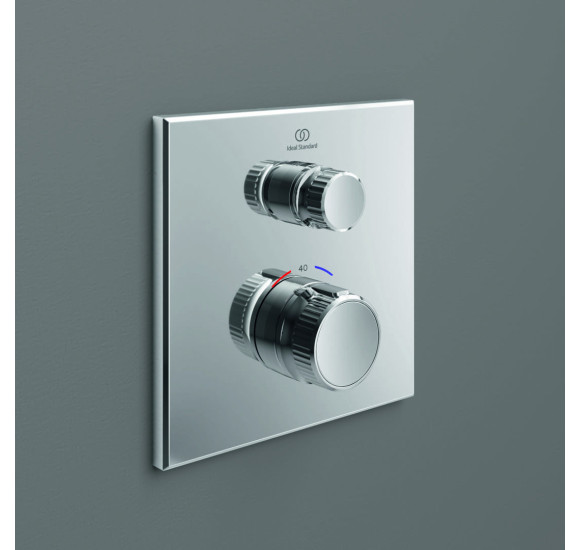 Ideal Standard Ceratherm Navigo Kit2 kvadratinis dušo/vonios maišytuvas, pasirenkama spalva