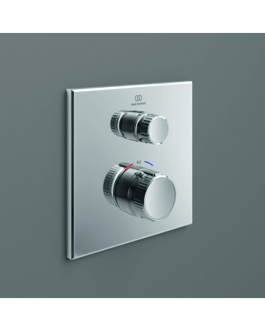 Ideal Standard Ceratherm Navigo Kit2 kvadratinis dušo/vonios maišytuvas, pasirenkama spalva