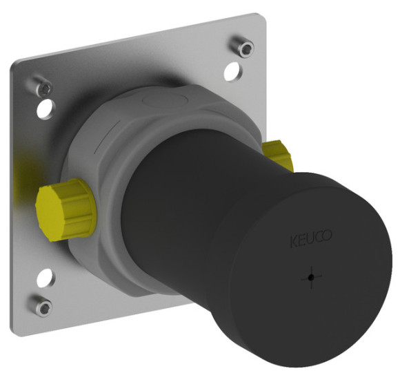 Keuco IXMO potinkinė dalis maišytuvo diverteriui, 2 krypčių