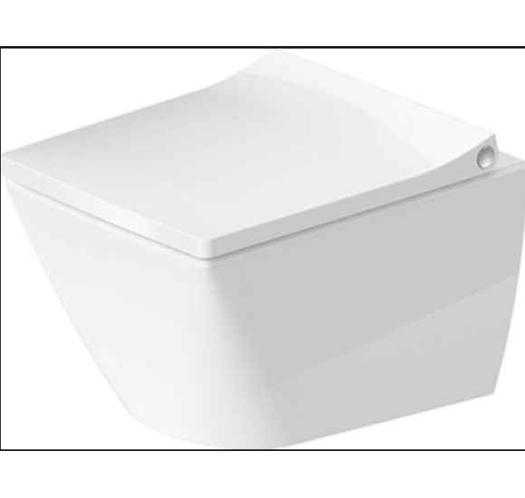 Duravit Viu Compact pakabinamas klozetas be dangčio