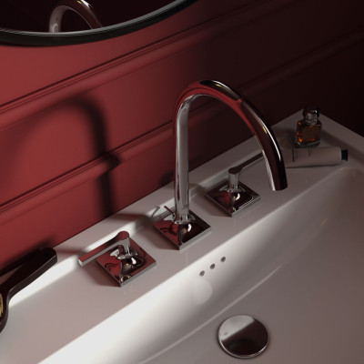 Ideal Standard Joy Neo 3 dalių maišytuvas praustuvui su dugno vožtuvu, BD144, pasirenkama spalva