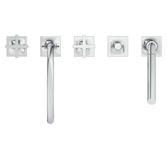 Ideal Standard Joy Neo 5 dalių vonios maišytuvas, BD164, pasirenkama spalva