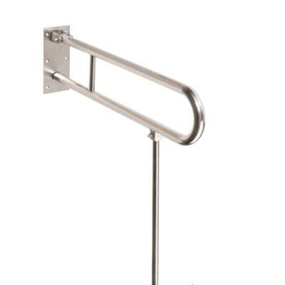 Bemeta Help Pagalbinė rankena U formos 813 mm nerūdijančio plieno (atlenkiama su koja)