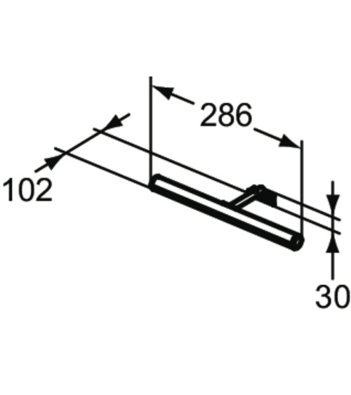 Ideal Standard Irene LED šviestuvas veidrodžiui, 6 W, 220-240 V, T2909