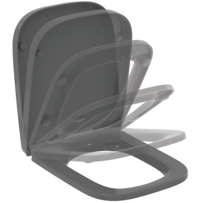 Ideal Standard i.life B klozeto dangtis su sėdyne, Soft Close&Easy Take Off, T4683