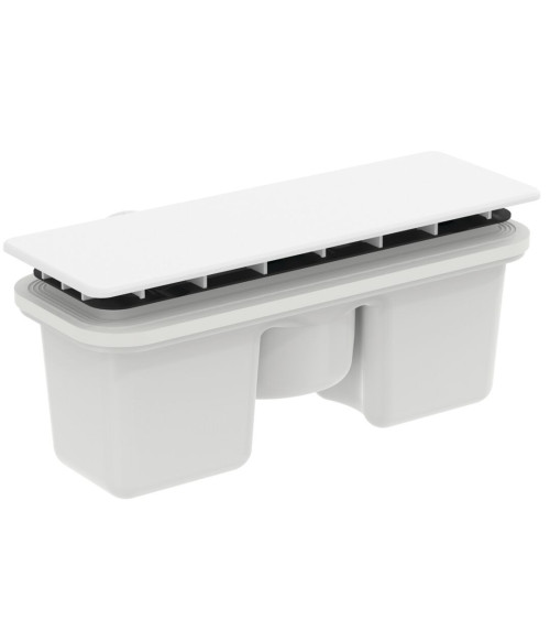 Ideal Standard Ultra Flat New sifonas dušo padėklui, su dekoratyviniu dangteliu, T5327, pasirenkama spalva