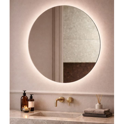 Ideal Standard Conca apvalus veidrodis su galiniu apšvietimu, pasirinkite dydį