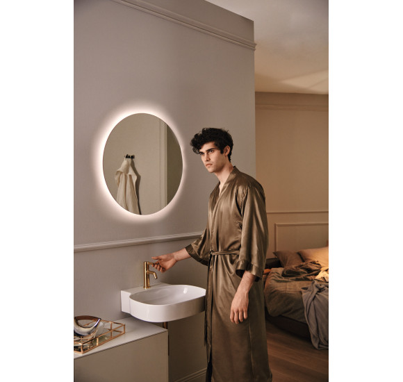 Ideal Standard Conca apvalus veidrodis su galiniu apšvietimu, pasirinkite dydį