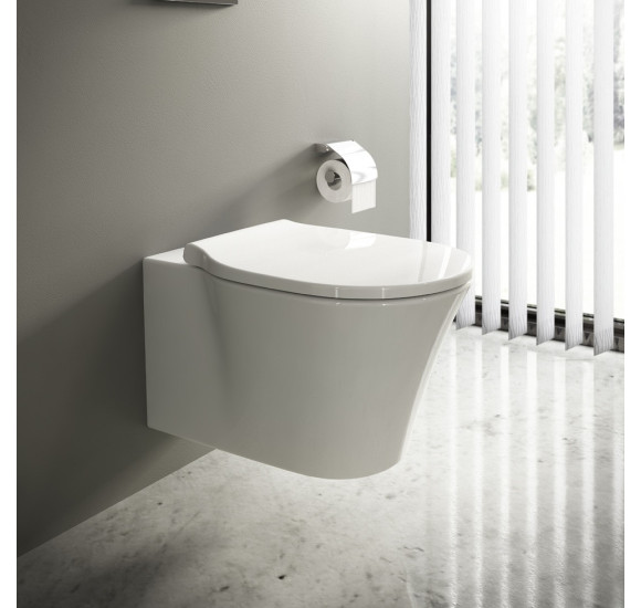 Ideal Standard Connect Air pakabinamas klozetas su "soft close"dangčiu