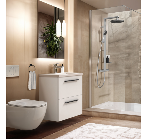 Ideal Standard i.Life S 60x37,5cm Kompaktinė, pakabinama vonios spintelė (pasirenkamos spalvos)