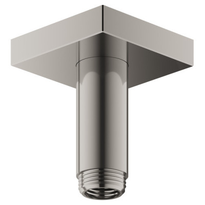 Keuco dušo galvos laikiklis iš lubų, 100mm ilgio, kvadratinė apdaila