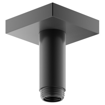 Keuco dušo galvos laikiklis iš lubų, 100mm ilgio, kvadratinė apdaila