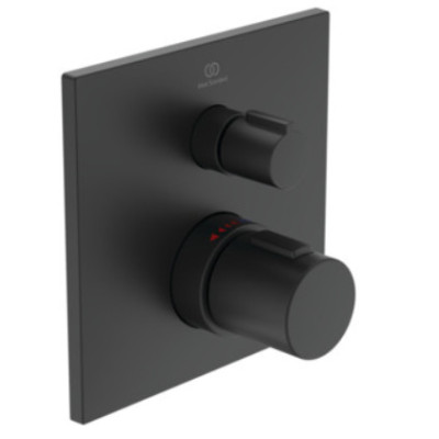 IŠPARDAVIMAS. Ideal Standard Ceratherm C100 termostatinis,potinkinis maišytuvas (vienos krypties), matinė juoda