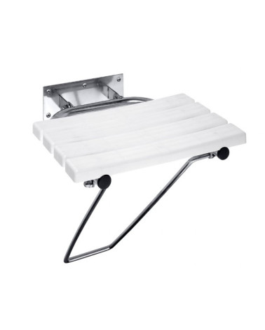 Bemeta Help Dušo kėdutė poliruoto nerūdijančio plieno (atlenkiama)