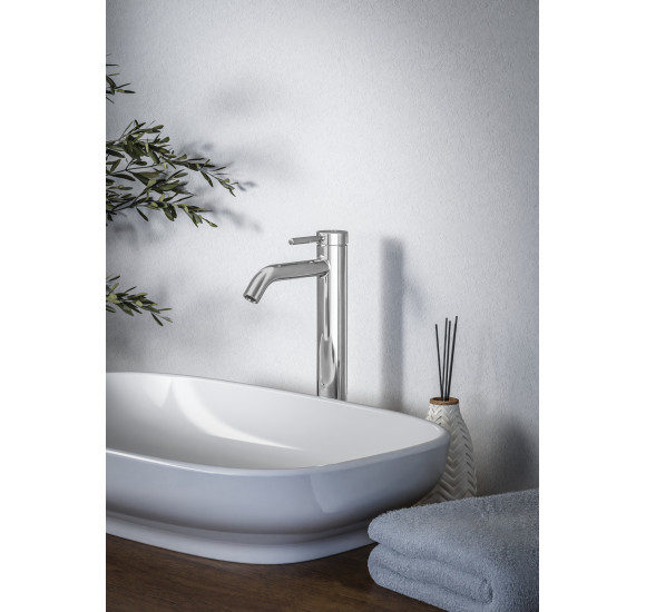 Ideal Standard CERALINE Nuovo H240 maišytuvas praustuvui be dugno vožtuvo, BlueStart