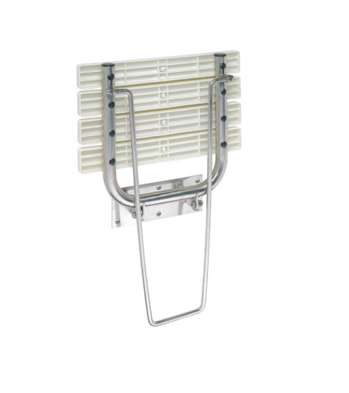 Bemeta Help Dušo kėdutė šlifuoto nerūdijančio plieno (atlenkiama)