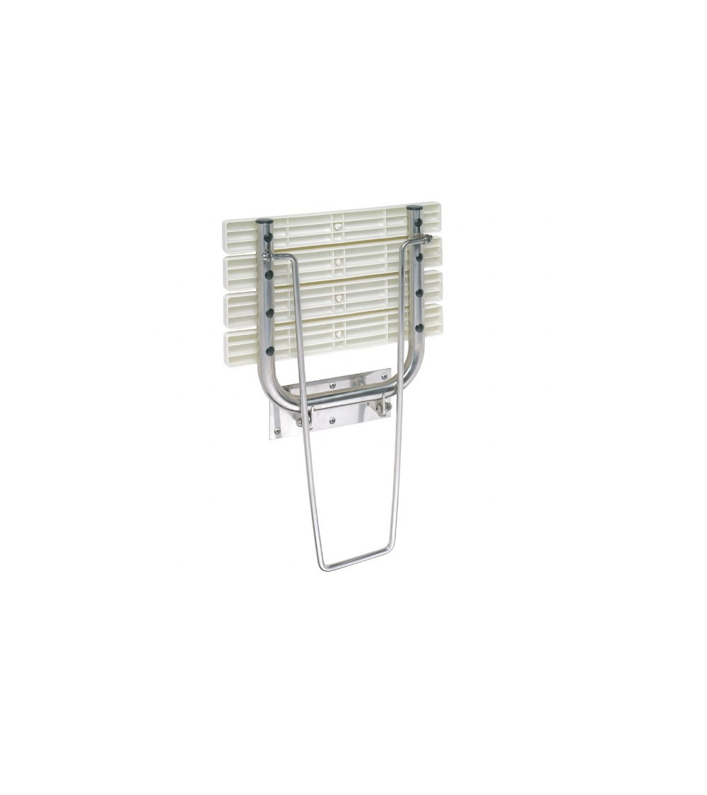 Bemeta Help Dušo kėdutė šlifuoto nerūdijančio plieno (atlenkiama)