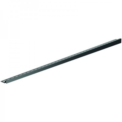 ACO ShowerStep profiliuotis, juodos spalvos, kairysis, ilgis 1490 mm, galima rinktis aukštį