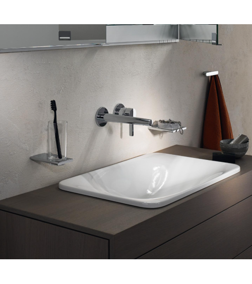 Keuco Edition 400 sieninis praustuvo maišytuvas 219 mm, pasirinkite spalvą