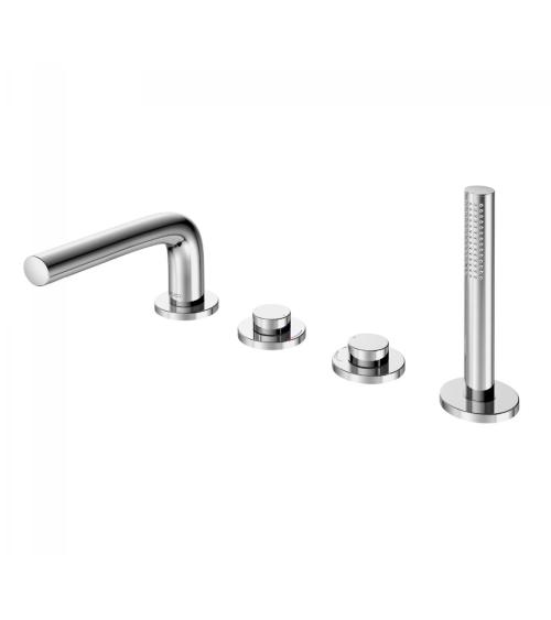 Keuco Edition 400 4-ių dalių vonios maišytuvas 232 mm, pasirinkite spalvą