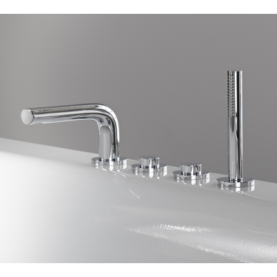 Keuco Edition 400 4-ių dalių vonios maišytuvas 272 mm, pasirinkite spalvą