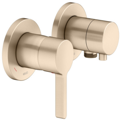 Keuco Edition 400 potinkinis dušo maišytuvas, dviejų krypčių, su dušo žarnos išvestimi, pasirinkite spalvą