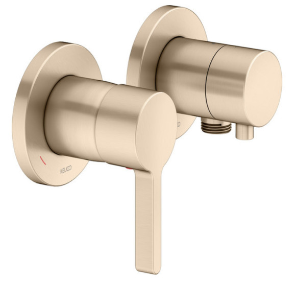 Keuco Edition 400 potinkinis dušo maišytuvas, dviejų krypčių, su dušo žarnos išvestimi, pasirinkite spalvą