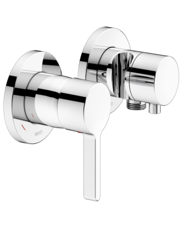 Keuco Edition 400 potinkinis dušo maišytuvas, dviejų krypčių, su dušo žarnos išvestimi ir laikikliu, pasirinkite spalvą