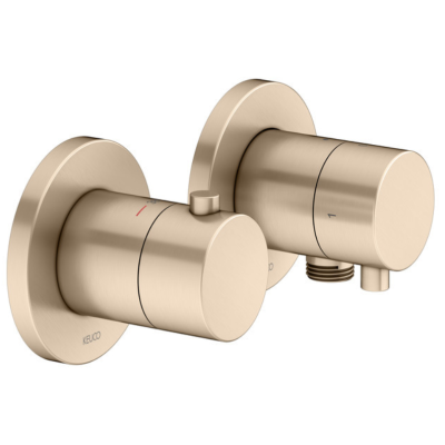 Keuco Edition 400 potinkinis termostatinis dušo maišytuvas, dviejų krypčių, su dušo žarnos išvestimi, pasirinkite spalvą