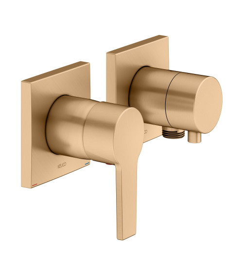 Keuco Edition 11 potinkinis dušo maišytuvas, dviejų krypčių, su dušo žarnos išvestimi, pasirinkite spalvą