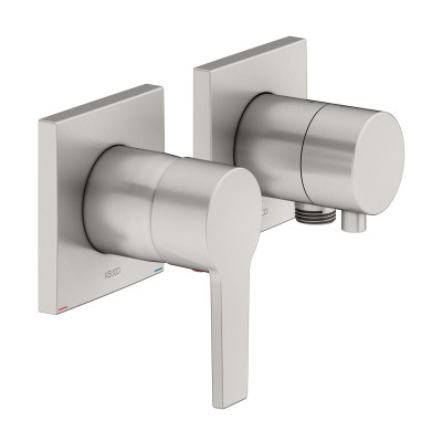 Keuco Edition 11 potinkinis dušo maišytuvas, dviejų krypčių, su dušo žarnos išvestimi, pasirinkite spalvą