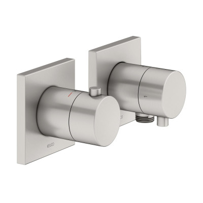 Keuco Edition 11 potinkinis termostatinis dušo maišytuvas, dviejų krypčių, su dušo žarnos išvestimi, pasirinkite spalvą