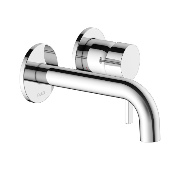 Keuco Plan Blue sieninis praustuvo maišytuvas 165 mm, pasirinkite spalvą