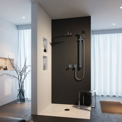 Keuco IXMO dviejų krypčių ir stop diverteris su dušo žarnos išvestimi, pasirinkite spalvą