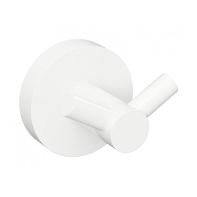 IŠPARDAVIMAS. Kabliukas dvigubas Bemeta White (baltos spalvos)