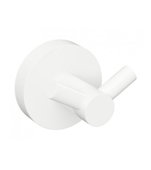 IŠPARDAVIMAS. Kabliukas dvigubas Bemeta White (baltos spalvos)