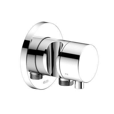 Keuco IXMO trijų krypčių diverteris su dušo žarnos išvestimi ir laikikliu, apvali apdaila, pasirinkite spalvą